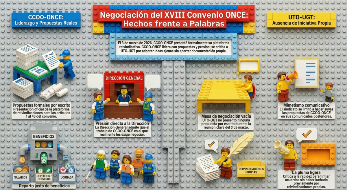 Imagen Mesa Negociadora ONCE 3 de marzo