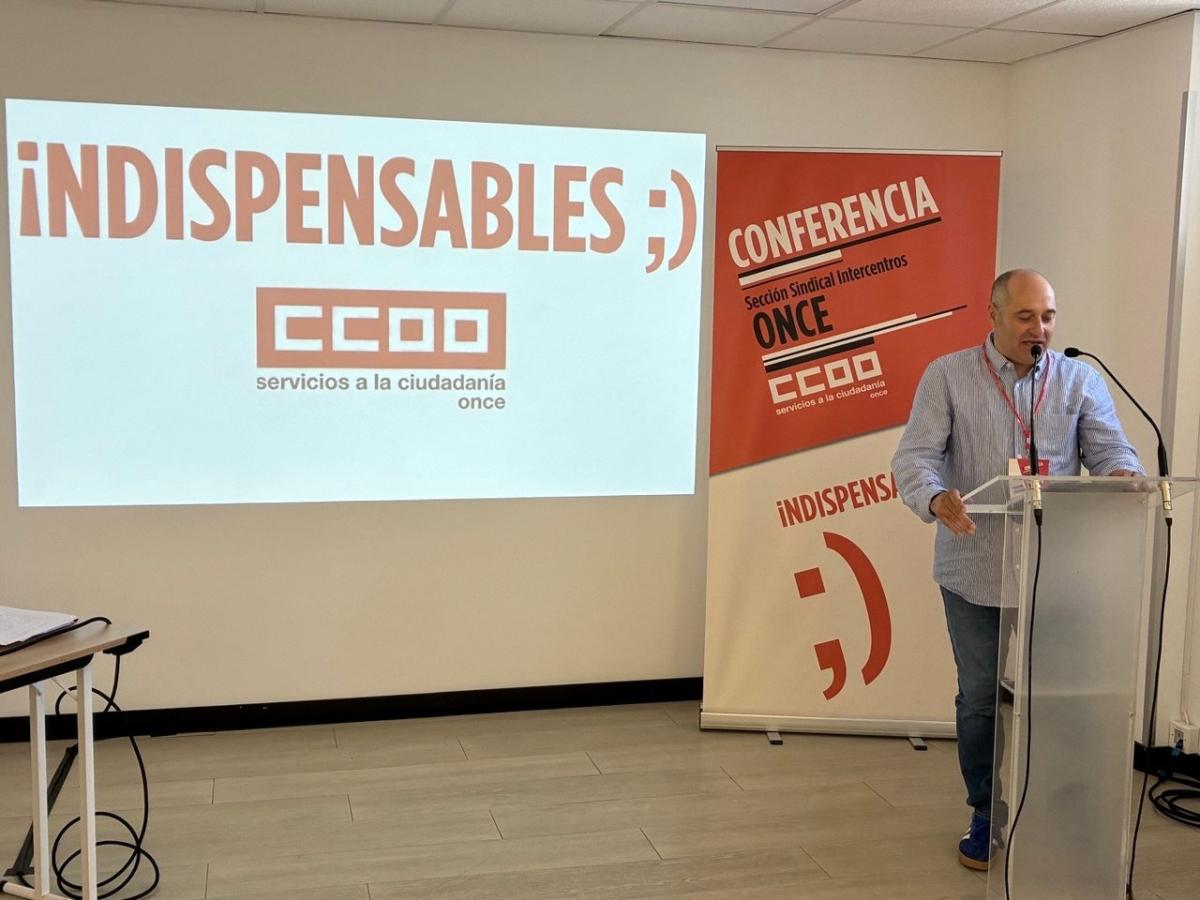 Rafael C. Pereira, secretario general SSI ESTATAL CCOO ONCE